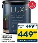 Pick n Pay Hypermarket Satin sheen paint offer