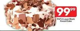 Pick n Pay 2-layer black forest cake offer
