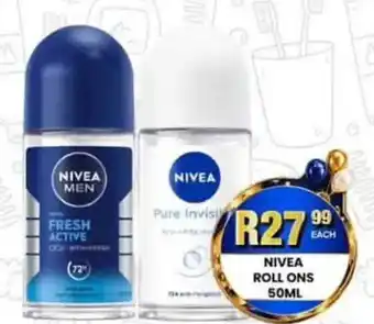NIVEA ROLL ONS