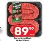 Pick n Pay Bulk oukraal wors offer