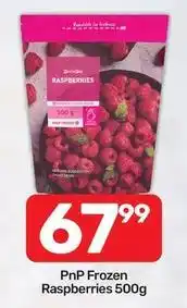 Pick n Pay Frozen - raspberries offer