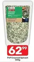 Pick n Pay Creamed spinach offer
