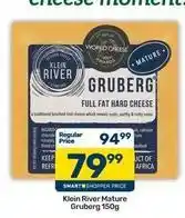 Pick n Pay Gruberg full fat hard cheese offer
