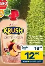 Pick n Pay Clover - fruit smoothie offer