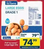 Pick n Pay Large eggs 30s offer