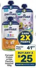 Pick n Pay Parmalat - protein or kids pouches offer