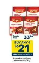 Pick n Pay Royco - packet soup offer
