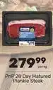 Pick n Pay 28 day matured plankie steak offer