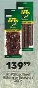 Pick n Pay Sliced beef biltong or droewors offer