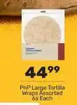 Pick n Pay Large tortilla wraps offer