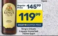 Pick n Pay Maria - king's cream liqueur assorted offer