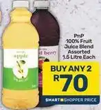 Pick n Pay Apple - fruit juice blend offer