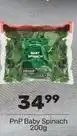 Pick n Pay Baby spinach offer