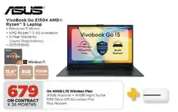 HiFi Corp ASUS VivoBook Go E1504 AMD Ryzen 5 Laptop offer
