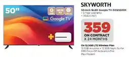 HiFi Corp SKYWORTH 50-inch QLED Google TV-50Q5600K offer