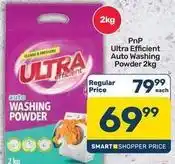 Pick n Pay Ultra - efficient auto washing powder offer