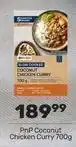 Pick n Pay Coconut chicken curry offer