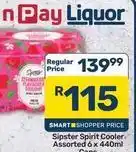 Pick n Pay Spirit cooler offer