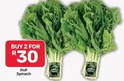 Pick n Pay Spinach offer