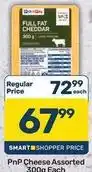 Pick n Pay Full fat cheddar offer