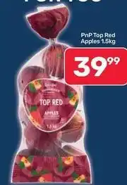 Pick n Pay Top red apples offer