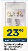 Pick n Pay 48-hour memorial glass candle offer