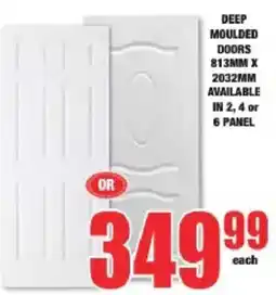 Boxer Build DEEP MOULDED DOORS offer