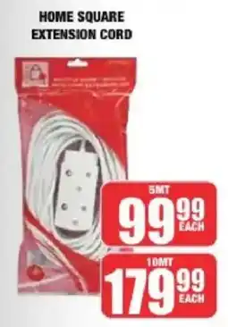 Boxer Build HOME SQUARE EXTENSION CORD offer