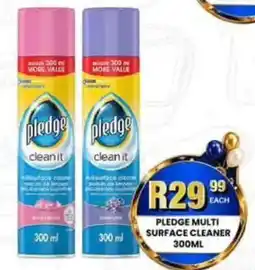 Take 'n Pay Pledge Multi Surface Cleaner offer