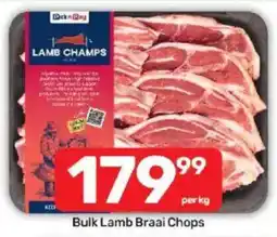 Pick n Pay Lamb Champs Bulk Lamb Braai Chops offer