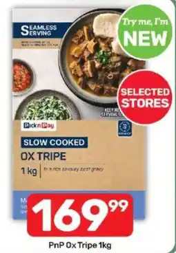 Pick n Pay PicknPay Slow Cooked Ox Tripe offer