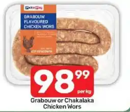 Pick n Pay Grabouw Flavoured Chicken Wors offer