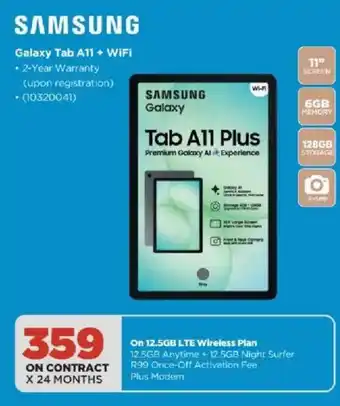 SAMSUNG Galaxy Tab A11 Plus