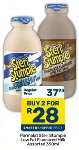 Pick n Pay Parmalat Steri Stumpie Low Fat Flavoured Milk Assorted offer