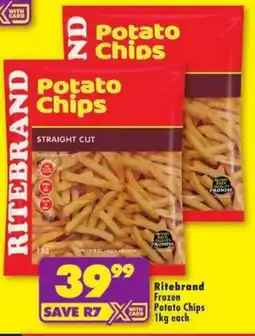 Shoprite Ritebrand Frozen Potato Chips offer