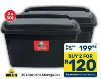 Pick n Pay BIG JIM 30 Litre Delta Storage Box offer