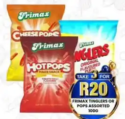 Take 'n Pay Frimax Tingleers or Pops Assorted offer