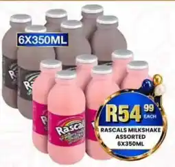 Take 'n Pay Rascals Milkshake Assorted offer