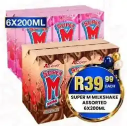 Take 'n Pay Super M Milkshake Assorted offer