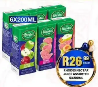 Take 'n Pay Rhodes Nectar Juice Assorted offer