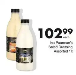 Save Hyper Ina Paarman's Salad Dressing Assorted offer