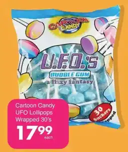 Save Hyper Cartoon Candy UFO Lollipops offer