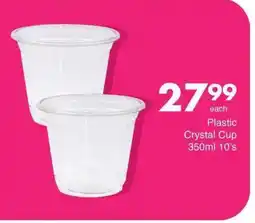 Save Hyper Plastic Crystal Cup offer