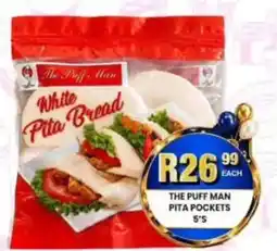 Take 'n Pay The Puff Man White Pita Bread offer