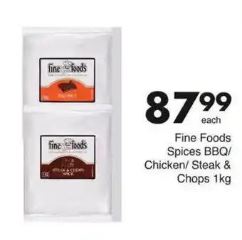 Save Hyper Fine Foods Spices BBQ/Chicken/Steak & Chops offer