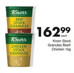 Save Hyper Knorr Stock Granules Beef/Chicken offer