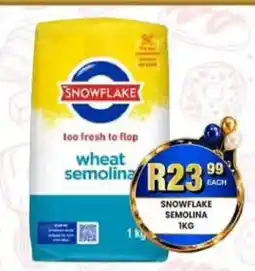 Take 'n Pay Snowflake wheat semolina offer