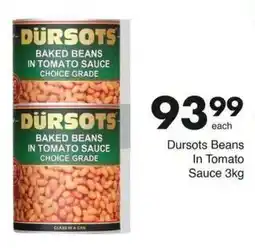 Save Hyper Dürsots Baked Beans In Tomato Sauce offer