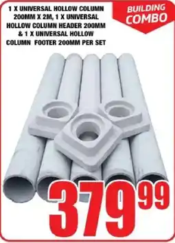Boxer Build Universal Hollow Column Building Combo offer