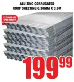 Boxer Build ALU ZINC CORRUGATED ROOF SHEETING offer